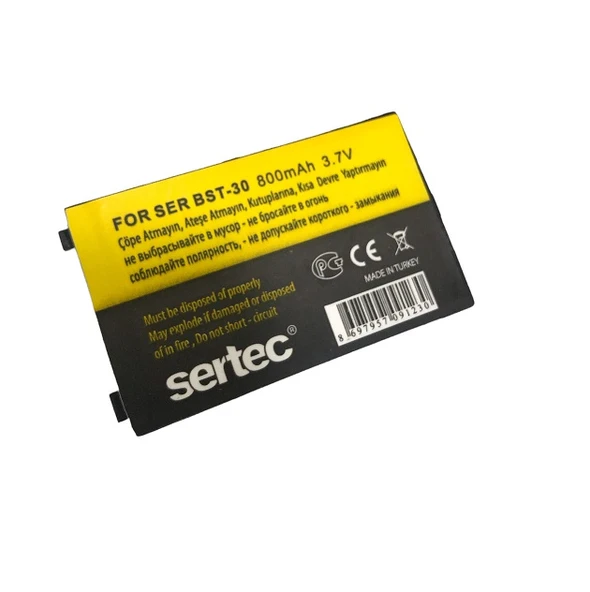 SONY / ERİCSON  SR-BST-30 / T238 Uyumlu Batarya - 1