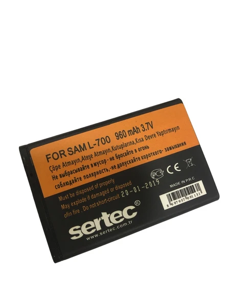 Samsung W559/L700 Uyumlu Batarya - 1