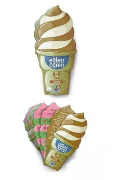 Eğlen Öğren Ice Cream - 420 Soru (8-9 Yaş) ürün görseli