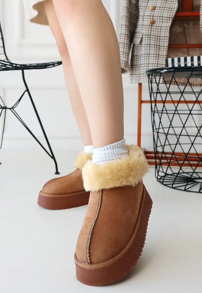 Edali Taba Süet Bot - Resim 2