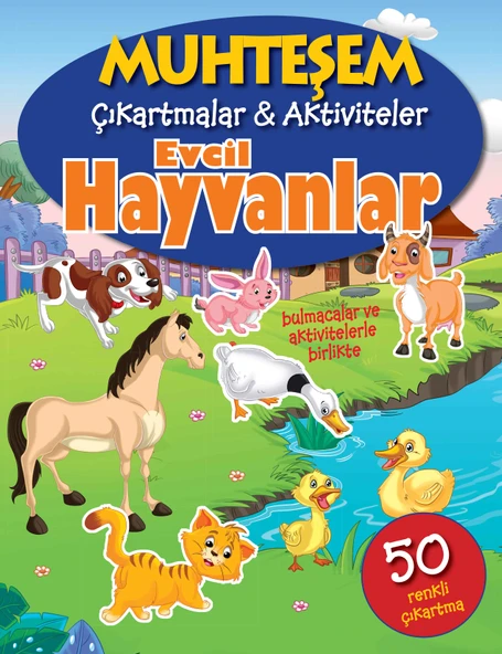 Muhteşem Çıkartmalar ve Aktiviteler - Evcil Hayvanlar ürün görseli