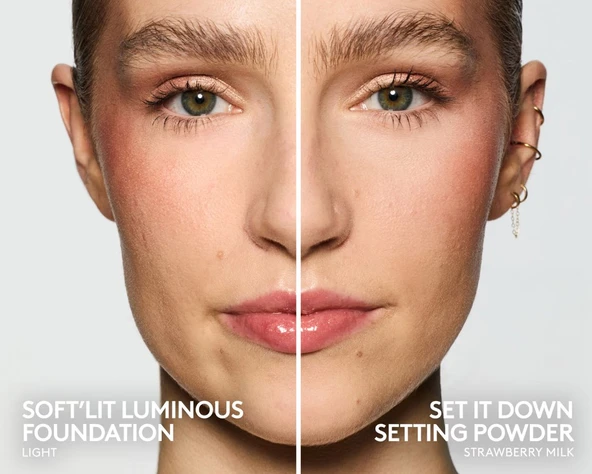 Fenty Beauty Set It Down - Ultra İnce Pürüzsüzleştirici Sabitleyici Pudra -  Banana - Resim 2