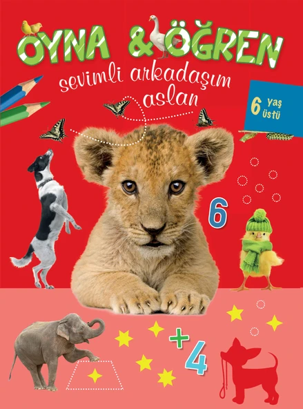 Oyna Öğren Sevimli Arkadaşım Aslan 6 Yaş Üstü ürün görseli