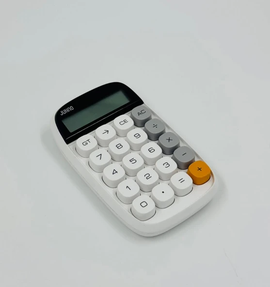 ZR732 Jn-660 Junno Beyaz Hesap Makinesi - 1