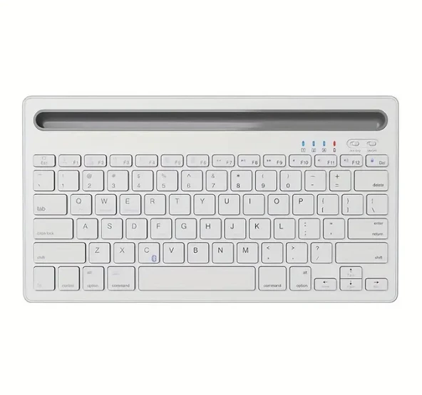 ZR206 Beyaz K6100 Kablosuz Klavye - 1