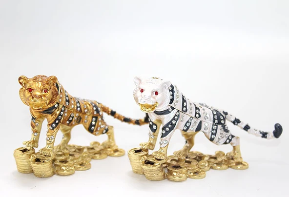 Swarovski Taşlı Tekli Leopar Model 2 ürün görseli