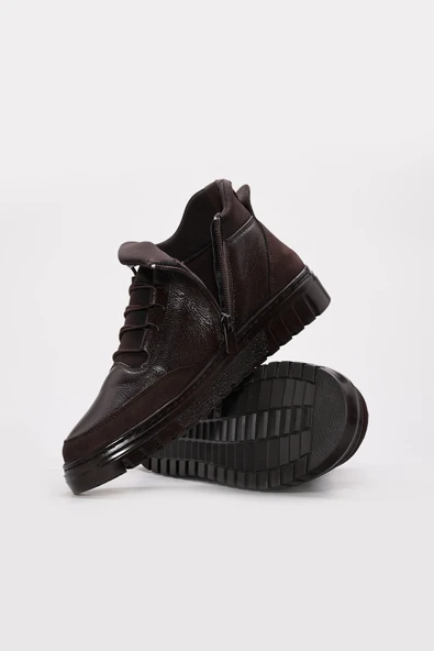 Hakiki Deri  Kadın Klasik Bot 442SZA25005 - Resim 3