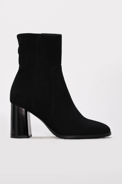 Hakiki Deri  Kadın Klasik Bot 264SZA687 - Resim 7