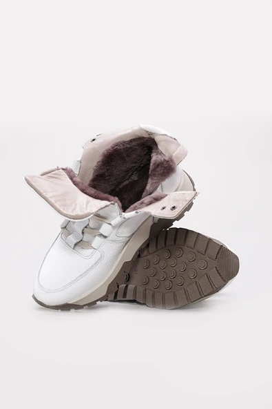 Hakiki Deri  Kadın Klasik Bot 356KZA1661 - Resim 9