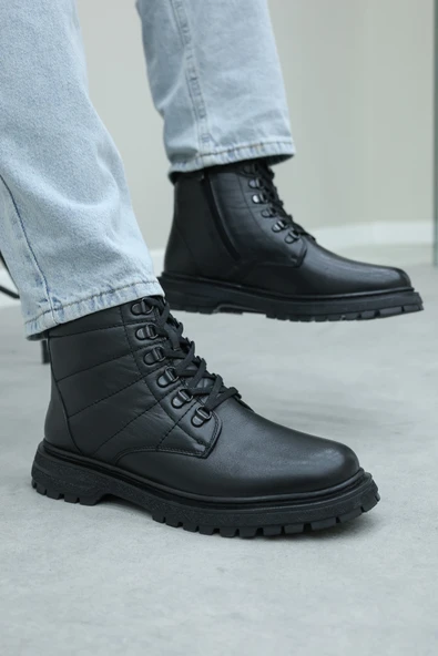 Hakiki Deri  Erkek Klasik Bot 442SMA25050 - Resim 11