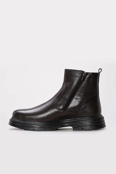 Hakiki Deri  Erkek Klasik Bot 214KMA255 - Resim 7