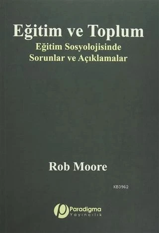 Eğitim Ve Toplum ürün görseli