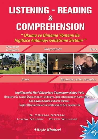 Listening Reading Comprehension CD'li ürün görseli