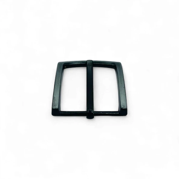 Kemer Tokası 3,8 cm Siyah Silme 1 Adet - 4