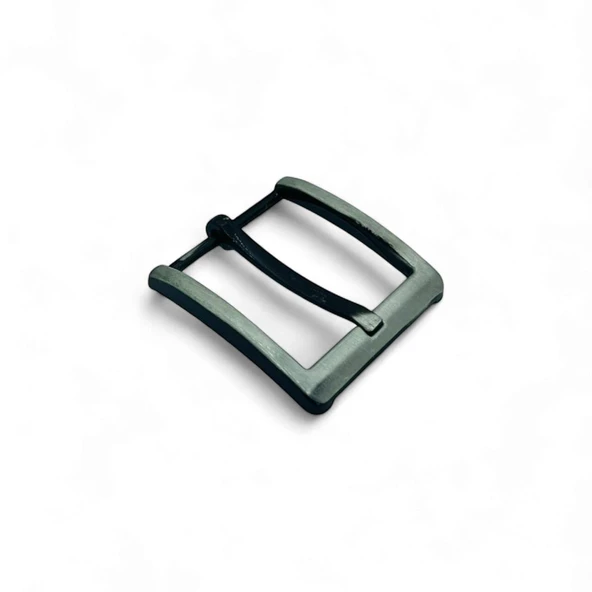 Kemer Tokası 3,8 cm Siyah Silme 1 Adet - 6