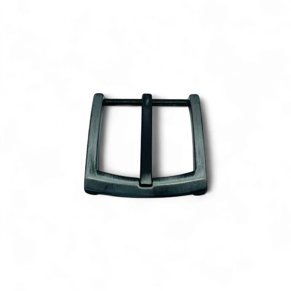 Kemer Tokası 3,8 cm Siyah Silme 1 Adet - 5