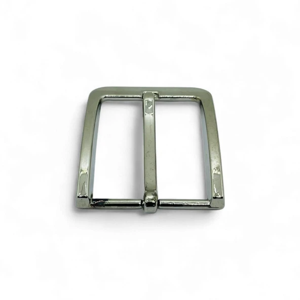 Kemer Tokası 4 cm 1 Adet Nikel - 4