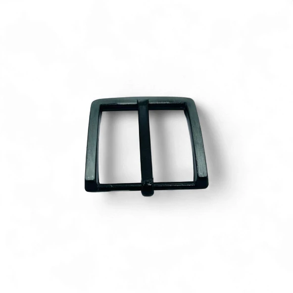 Kemer Tokası 3,8 cm Siyah Silme 1 Adet - 4