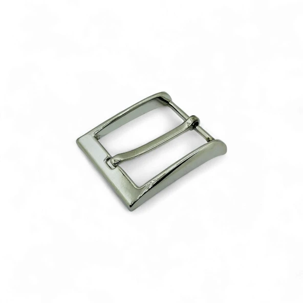 Kemer Tokası 4 cm 1 Adet Nikel - Resim 2