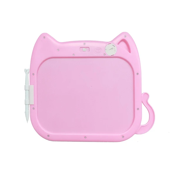 House Pratik HP66 Pilli Figürlü LCD Ekran Elektronik Yazı Tahtası 10 İnç Pembe - 2