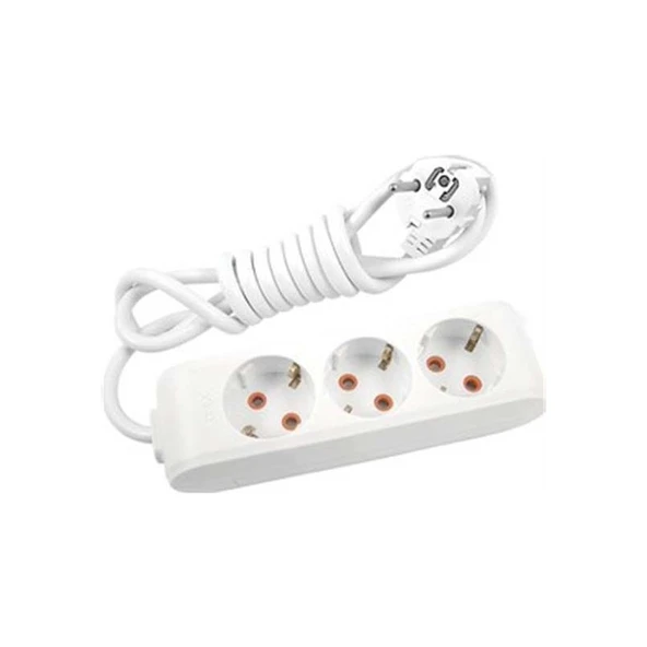 Viko Multi-Let Vm33 3lü 3mt Topraklı Kablolu (90113303) ürün görseli