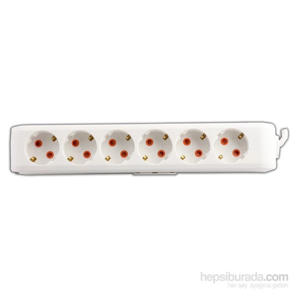 Viko Multi-Let 6lı Topraklı 1Mt Kablolu (90113601) 90113601 ürün görseli