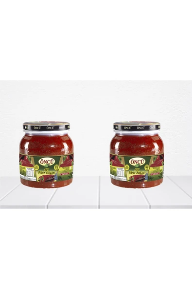 Acı Biber Salçası 1650 g 2 adet - 1