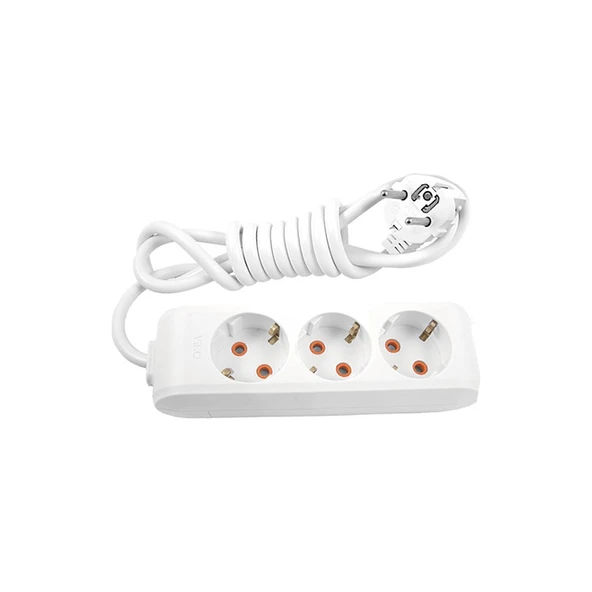 Viko 3lü Grup Priz 3mt Kablolu Viko ürün görseli