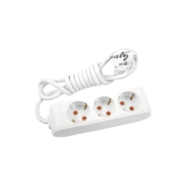 Viko 3lü 5 Metre Çocuk Koruma Uzatma Kablolu ürün görseli