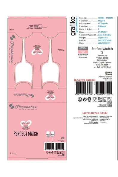 2'li Perfect Match Iconic Kadeh 340 cc - 3