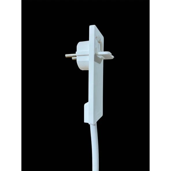 Viko Uzatma Kablosu Ultra İnce Fiş Dar Alanlarda Maksimum Yerden Tasarruf 1.5m - Resim 3