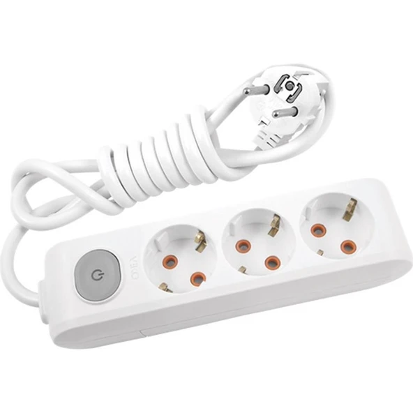 Viko Multi-Let Kablolu Grup Priz 3\'\' Lü 3 Metre ürün görseli