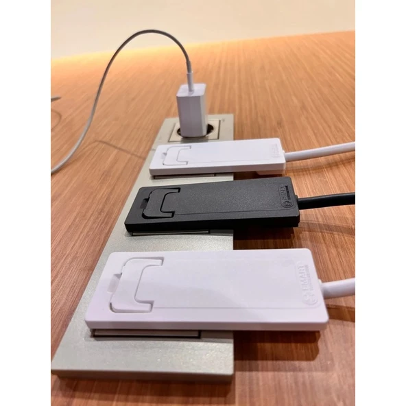 Viko Ultra İnce Fişli Uzatma Kablosu Siyah 5’li Anahtarlı (1.5 m) – Dar Alanlar İçin Pratik Çözüm - Resim 3