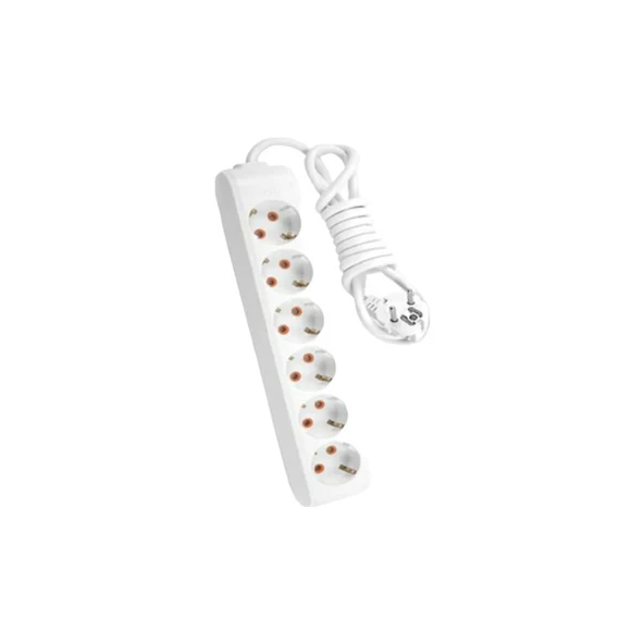 Viko Multi-Let Topraklı 6'li 3 M Grup Priz Çocuk Korumalı ürün görseli