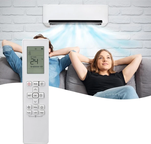 BOSCH - SAMSUNG -AİRFEL - KUMTEL  KLİMA KUMANDASI ürün görseli 1