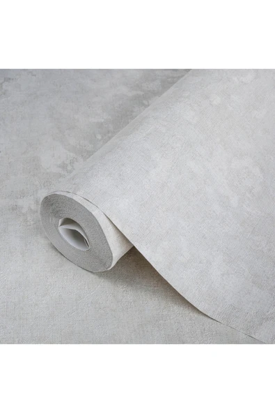 Adawall Düz Dokular ile Duvar Kağıdı, Bej, Gri - Ephes 5805-2 10,60 M² - Resim 3