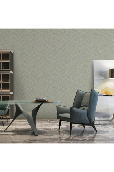 Adawall Octagon 1204-3 Geometrik Desenli Duvar Kağıdı 10 M² - 1
