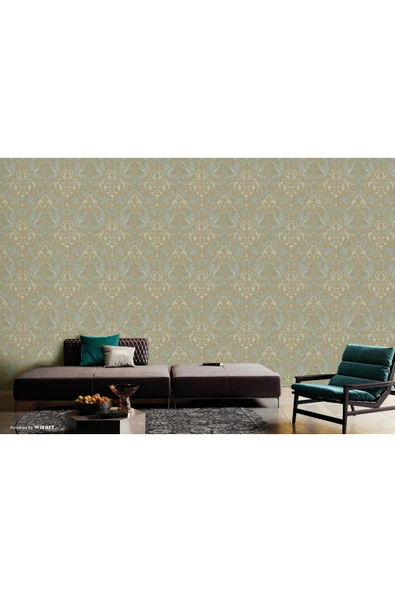 Adawall Ephes 1002-2 Damask büyük, Simli Duvar Kağıdı 10m² - 5