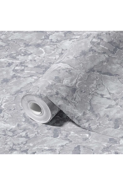 Adawall Roka 23103-4 Mermer Desenli Düz Sade Duvar Kağıdı - 2