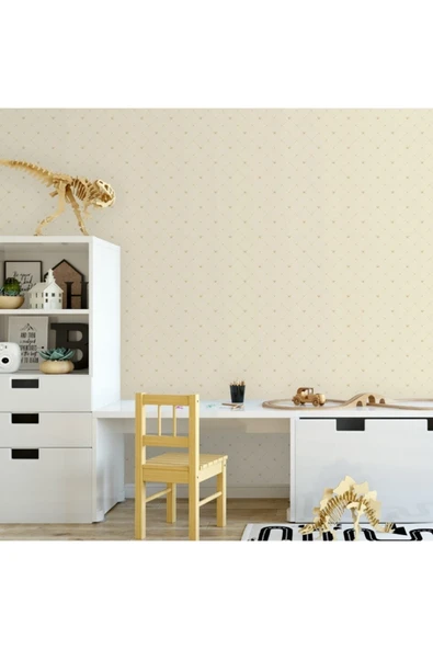 Adawall Adakids 8911 Bej Desenli Serie Çocuk Odası Duvar Kağıdı 8911-1 - 1