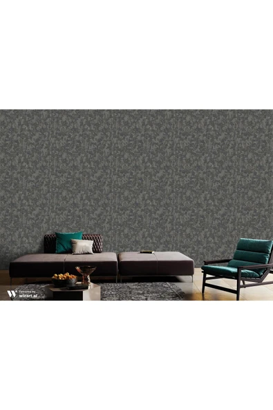 Adawall VERA 1504-5 SIVA DESENLİ/DOKULU DEKORATİF BOYA GÖRÜNÜMLÜ 16,5 m2 DUVAR KAĞIDI - 4