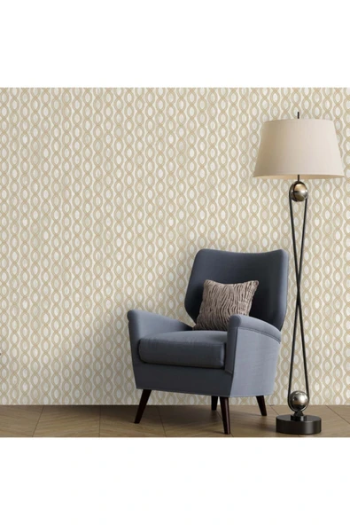 Adawall Duvar Kağıdı Gümüş Altın Figüratif Desen Seven 7808-1 (wallpaper) - Resim 3