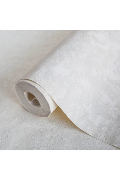 Adawall Düz Dokular ile Duvar Kağıdı, Krem, Açık - Ephes 5805-5, 10,60 M² - Resim 3