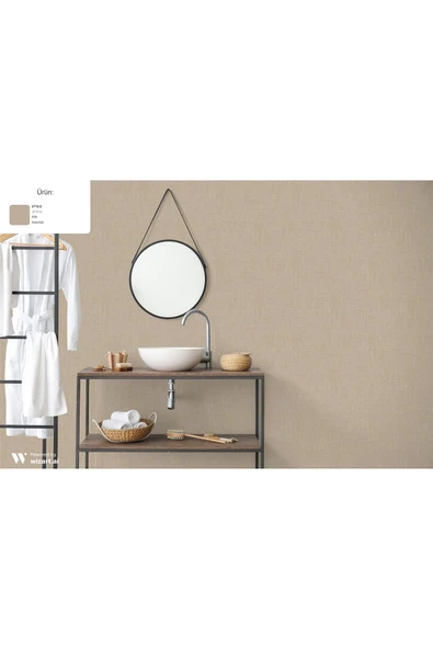 Adawall Alfa Kaba Yün Tüvit Doku Desenli Duvar Kağıdı Non-woven Kağıt Taban Vinil Kaplı(3712-2) - 2
