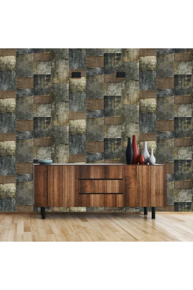 Adawall Octagon Koleksiyonu Duvar Kağıdı 1215-2 - Resim 2