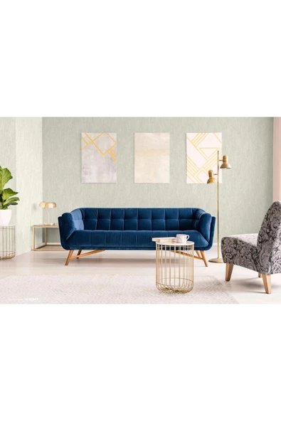 Adawall Ephes 1003-3 Eskitme Kumaş Duvar Kağıdı 10m² - Resim 4