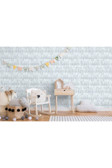 Adawall Tropicano Modern Kuş Tüyü Desenli Duvar Kağıdı 9913-1, Beyaz | Ce, Iso 9001, Iso 10002, Iso 14001 - 3