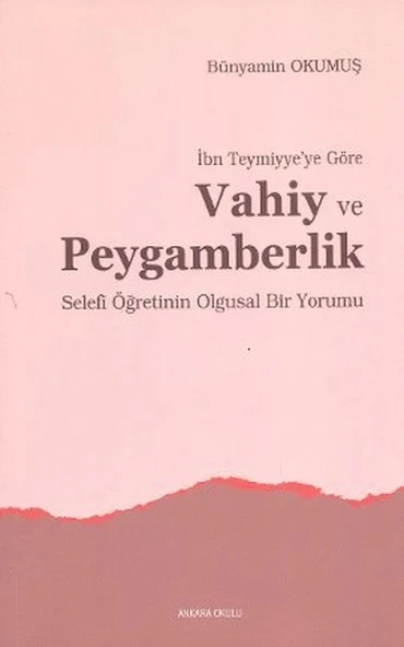 İbn Teymiyye’ye Göre Vahiy ve Peygamberlik ürün görseli