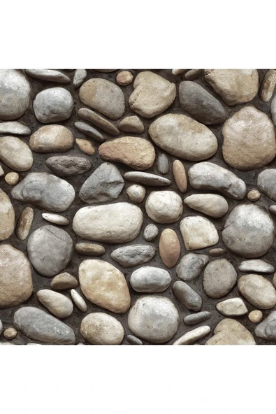 Adawall Roka 23113-3 Doğal Taş Desenli Düz Sade Duvar Kağıdı - 4