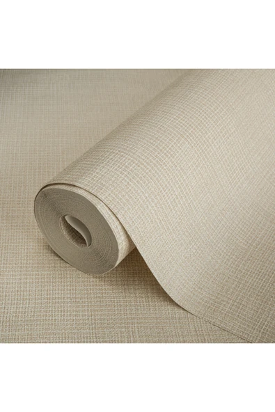 Adawall Alfa Kaba Yün Tüvit Doku Desenli Duvar Kağıdı Non-woven Kağıt Taban Vinil Kaplı(3712-2) - 4